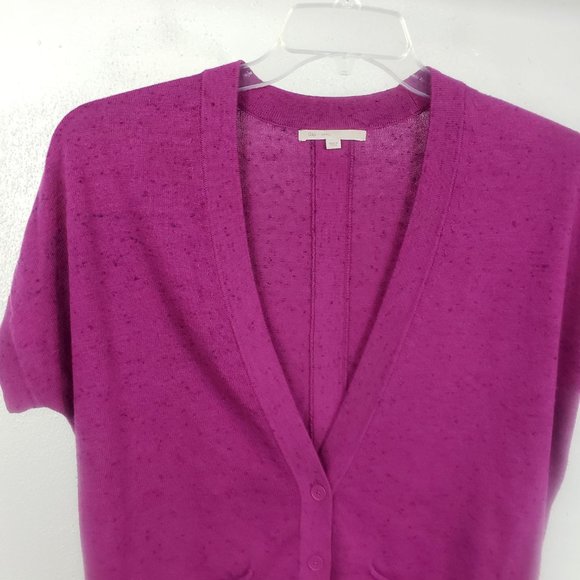 GAP Women's V-Neck Sweater in Purple - Picture 2 of 12